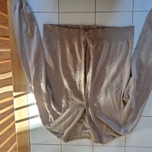 Beige cardigan